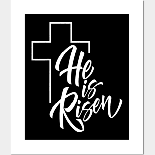 He Is Risen  Easter Jesus Posters and Art